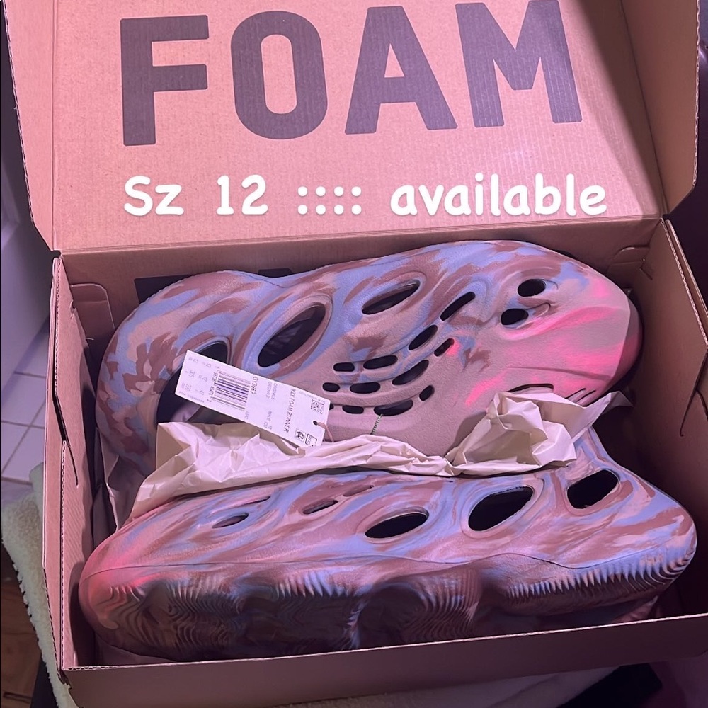 Brand new ! With tags ! Never worn ! Yeezy foam runners in sand.